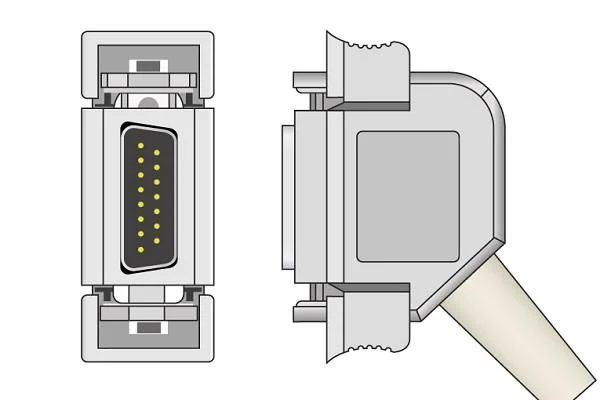 Câble en un seul morceau de l'électrocardiogramme 10-Lead de Compatiblebosch 603D