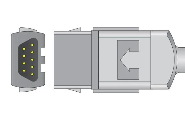 Câble d'extension d'Ohmeda Trusignal Ts-M3 SpO2 de datex, 2.4m