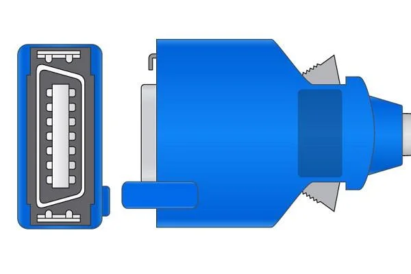 Câble d'extension de Nihon Kohden Jl-302t SpO2 avec 20pins à dB9