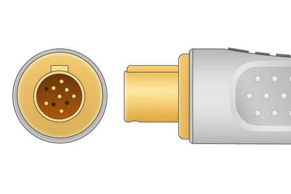 Câble d'extension SpO2 de GE-Hellige 30344358. 2.4m