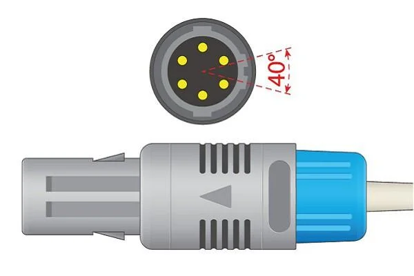 Câble d'extension SpO2 de Mindray 9200-30-10707
