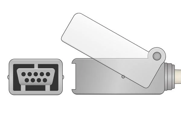Câble d'extension de la technologie SpO2 des laboratoires spatiaux 700-0906-00 szmedplus Lnc-SL-10