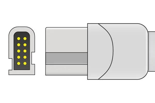 Câble d'extension de la technologie SpO2 des laboratoires spatiaux 700-0906-00 szmedplus Lnc-SL-10