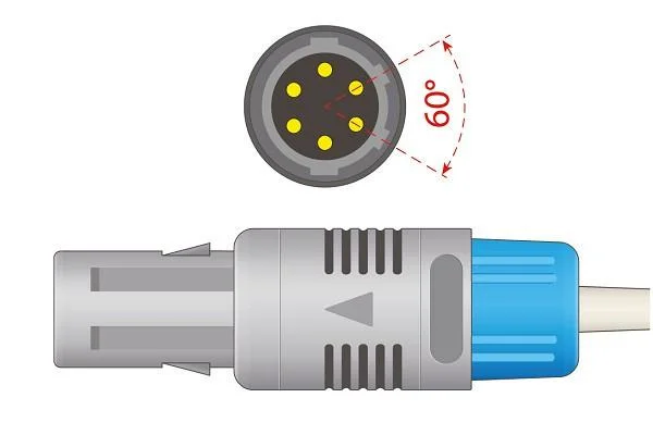 Câble d'extension SpO2 de Mindray 0010-30-42625