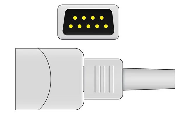 Câble d'adaptateur d'Oxytip Oxy-SLA SpO2 de datex de GE, 2.4m