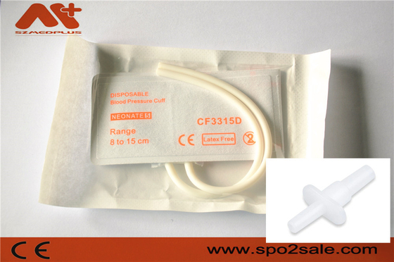 Manchette jetable de NIBP - 2525 double tube du nouveau-né 5 8 - 15 cm