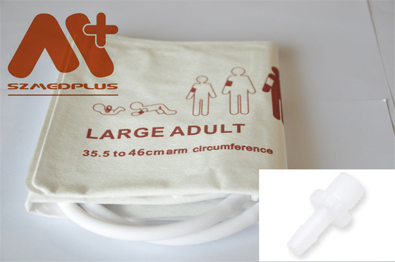 Manchette jetable de NIBP - 2504 grand double tube adulte 35,5 - 46 cm