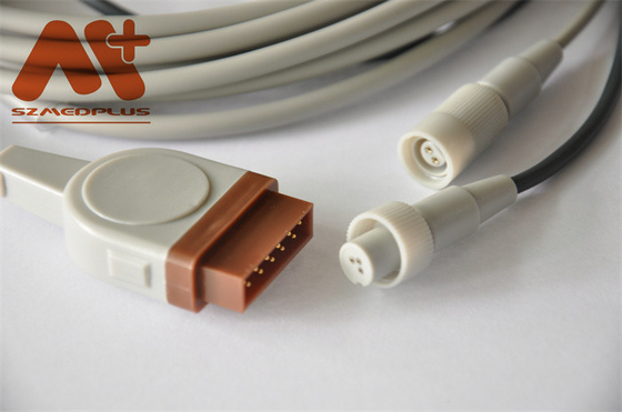 Câble 2025248-001 Philips M1642a de débit cardiaque de GE Co pour le moniteur patient