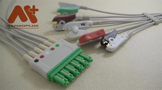 Fil compatible de l'agrafe ECG d'avance de Draeger 6 - MS16547