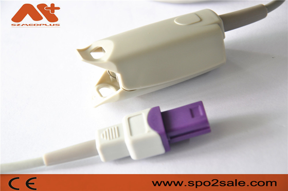 Capteur SpO2 - 6051-0000-035 lié directement d'agrafe adulte compatible de doigt de Lohmeier