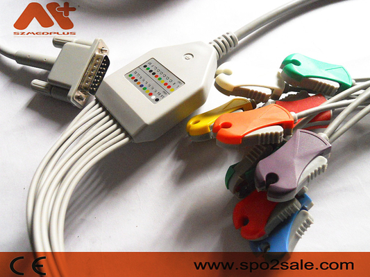 Dr. Lee 10 Cable ECG de plomb pour l' électrocardiogramme 120A, 310A et 310B