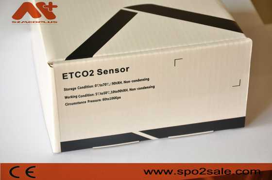 8 courant principal Capnography de capteur de CO2 du capteur TPU M2501A de Pin Philips EtCO2