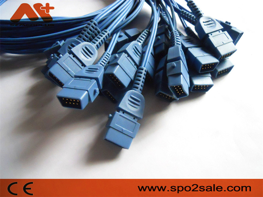 Câble de moule de CSI Siemens Spo2 de câble d'extension de BCI Nellcor Spo2