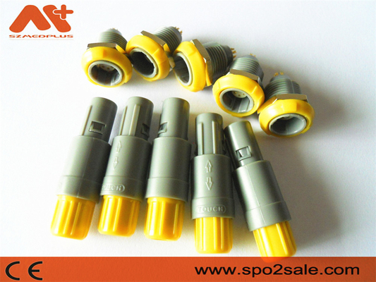 (G51MC7-P08LFD0-0040) prise en plastique de goupille de la poussée 8 de la traction 1P, Grey Shell, clé jaune 60 et double