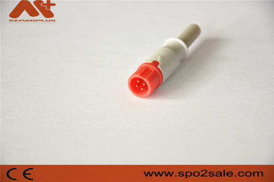Accessoire de connecteur d'IBP compatible pour le câble d'adaptateur de Biolight IBP avec la couleur 4pin rouge