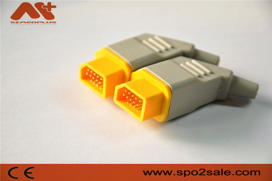 Accessoire de connecteur d'IBP compatible pour le câble d'adaptateur de Nihon Kohden IBP, 14Pin