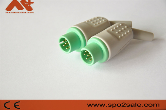 Connecteur médical compatible avec le connecteur Bionet ECG à 7 broches de couleur verte