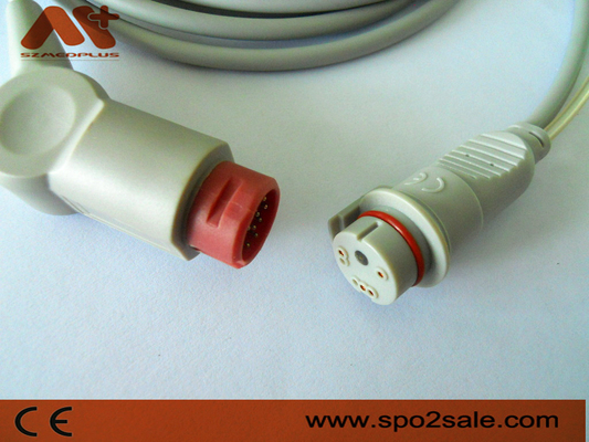 Le BD Philips Ibp Transducer Cable 684081 HP 12 Pin For Patient Monitor