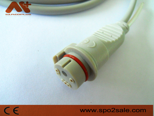 Le BD Philips Ibp Transducer Cable 684081 HP 12 Pin For Patient Monitor