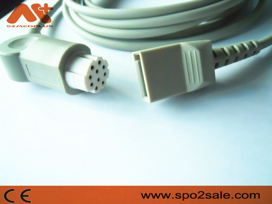 Câble compatible d'adaptateur du datex IBP pour AS/3, AS/5, CC-104, Cardiocap CM-104, Cardiocap I, Cardiocap II, Cardiocap/5.