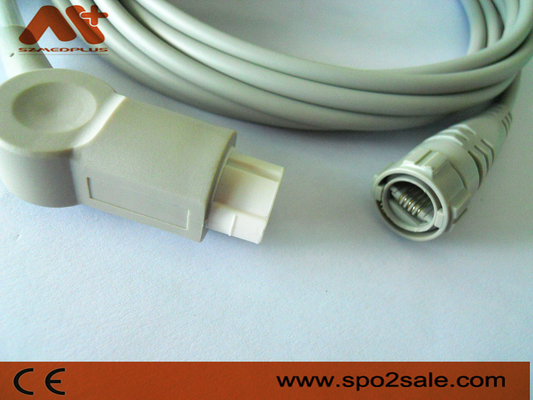 Câble compatible d'adaptateur du datex IBP pour AS/3, AS/5, CC-104, Cardiocap CM-104, Cardiocap I, Cardiocap II, Cardiocap/5.