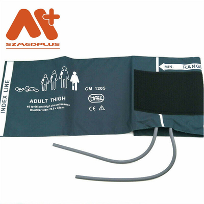 002796 double manchette 46-66cm du tube NIBP de cuisse adulte
