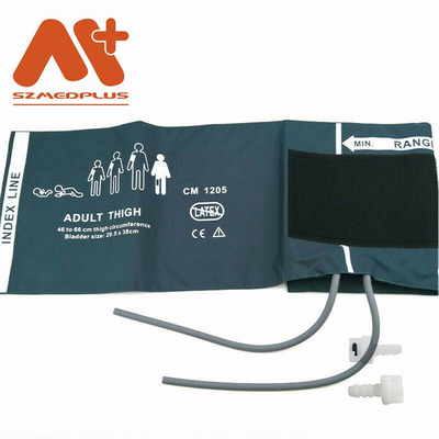 2755 tube de cuisse de manchette de tension artérielle de l'adulte 46-66cm Medline de manchette de NIBP double
