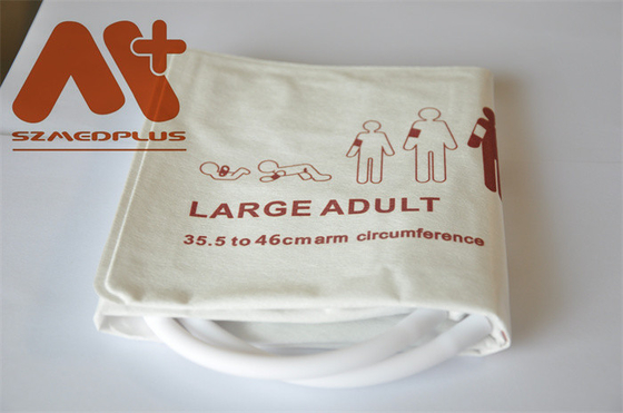 Tube de grande d'adulte de la manchette 2405 de tension artérielle de NIBP Critikon double manchette de point d'ébullition 35,5 - 46Cm