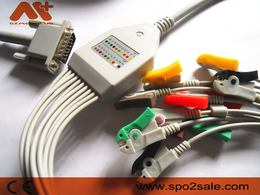Agrafe du câble 9293-042-50 AHA d'électrocardiogramme de Philips Compatible Direct Connect