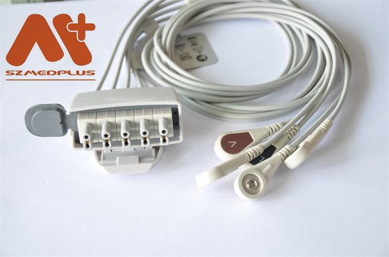 L'avance ECG de M2592A Philips 5 câblent des fils de connexion de télémétrie de CFS pour le moniteur patient