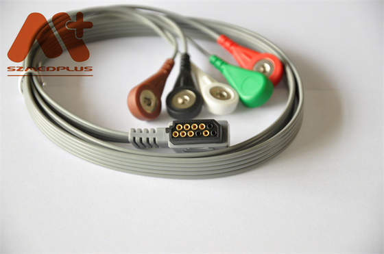 Philips Compatible ECG Holter Cable 989803157491 rupture de 5 avances