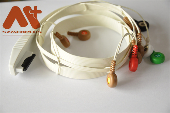 Avance médicale Holter Cable Mortara Ecg Cable AHA - 9293-034-50 de TPU 10
