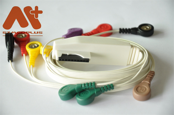 Le CEI de câble de l'avance ECG de Mortara 10 - 9293-017-50 pour Holter Recorder