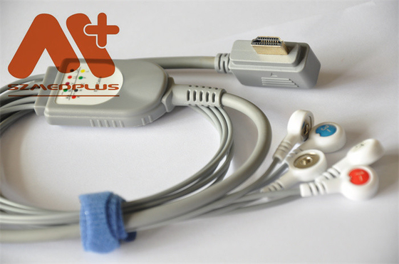 Avance d'ECG Holter Cable 5 compatible pour Voles&Hills Holter Recording System futé