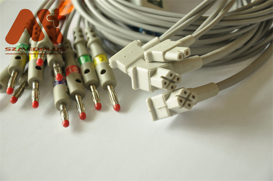 Le câble de conduction de l' EKG est compatible avec HP, Twin Pin, 989803129161
