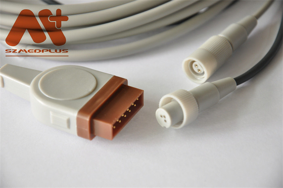 Câble 2025248-001 Philips M1642a de débit cardiaque de GE Co pour le moniteur patient