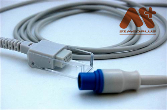 Câble compatible de l'adaptateur SpO2 de Draeger 7 Pin To DB9 - 3375834