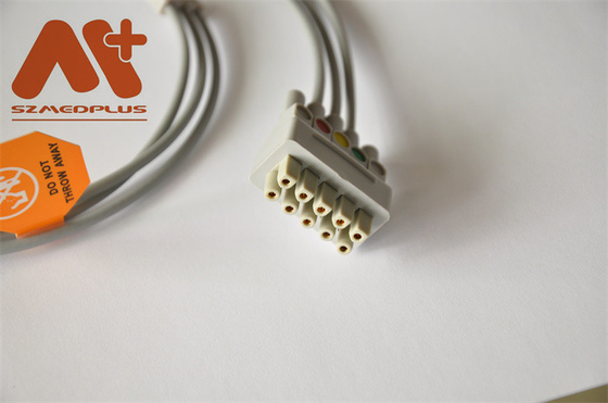 Câble multi GE Marquette Compatible de lien de l'agrafe 412681-001 de 5 avances