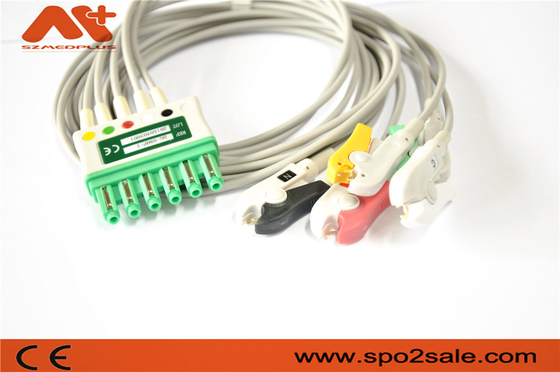 Agrafe patiente compatible MS16546 AHA d'avance du câble 5 de Draeger ECG