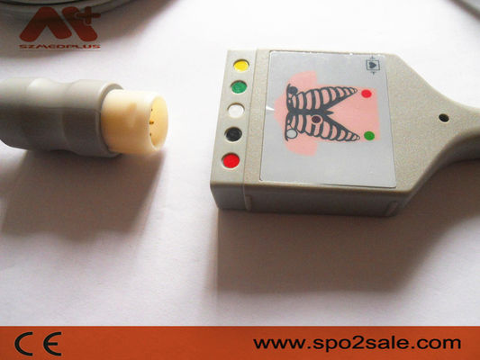 Câble de tronc de l'avance ECG de Philips Compatible 5 - M1610A