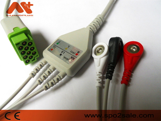 Soins de santé de GE > câble lié directement de la rupture ECG d'avance de Marquette Compatible 3 - 2001292-001
