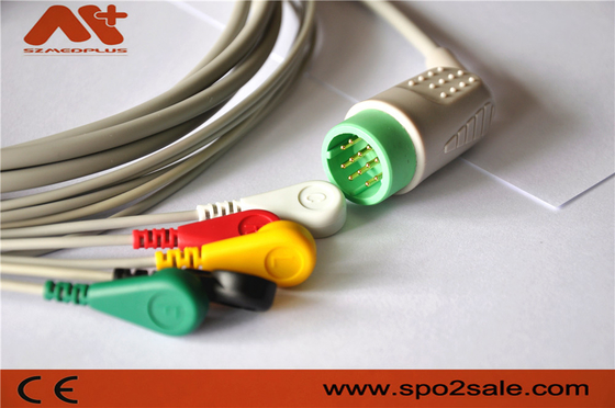 Stryker > MEDTRONI > câble lié directement de la physio- de contrôle 5 rupture compatible ECG d'avance - 11110-000066