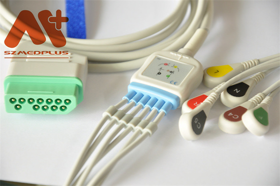 12 rupture d'avance du câble 6 de Pin Nihon Kohden ECG