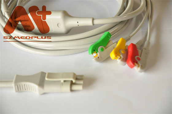 Cables connecteur du CEI Ecg de Pin du fil de connexion de Primedic XD30 3 3