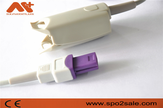 Capteur SpO2 - 6051-0000-035 lié directement d'agrafe adulte compatible de doigt de Lohmeier