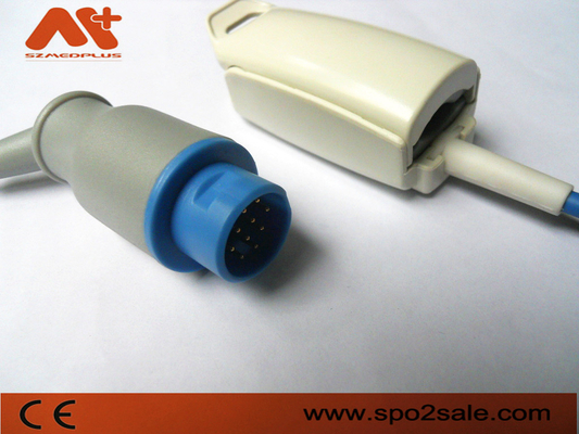 Capteur SpO2 - TL-101S lié directement d'agrafe adulte compatible de doigt de Nihon Kohden