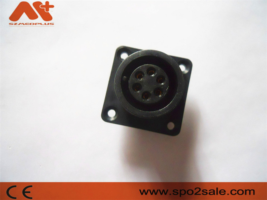 Connecteurs de dispositifs médicaux AAMI Socket ECG compatible 6 broches