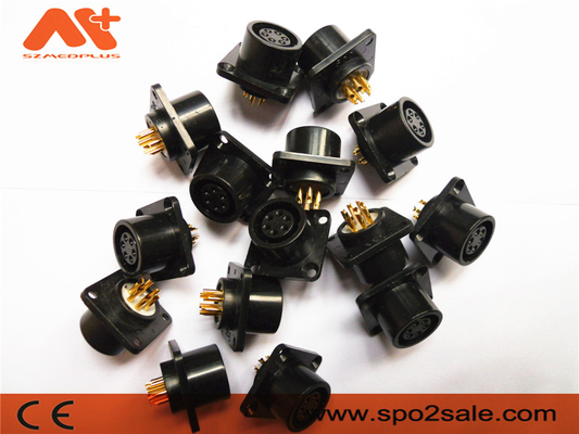 Connecteurs de dispositifs médicaux AAMI Socket ECG compatible 6 broches