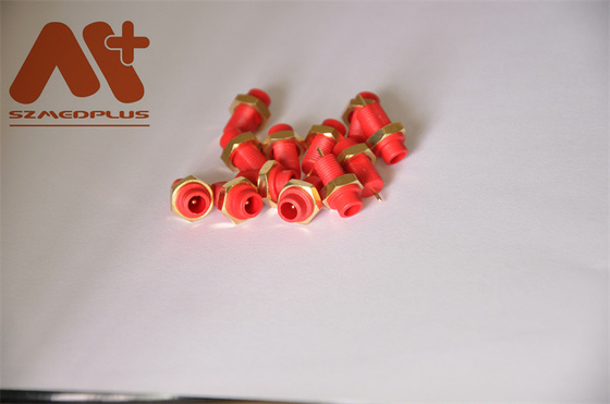 Noir vert rouge du vacarme 1.5mm ECG de connecteur rond compatible de la prise Spo2