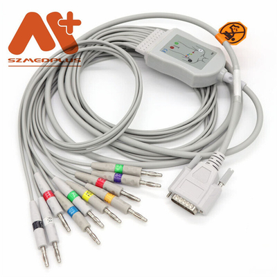 Cable électrocardiogrammatique au plomb pour BLT-1203 BLT E12A BLT E12 E70 E80